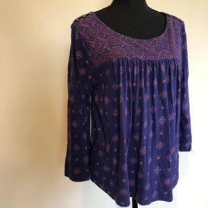 Lucky Brand Women’s Boho Top